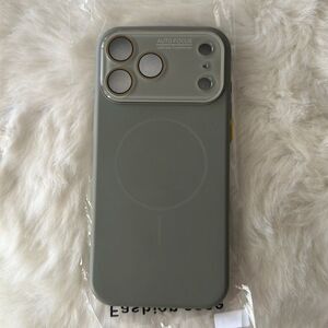IPhone 17pro max magsafe shock proof complete full coverage case - Gray